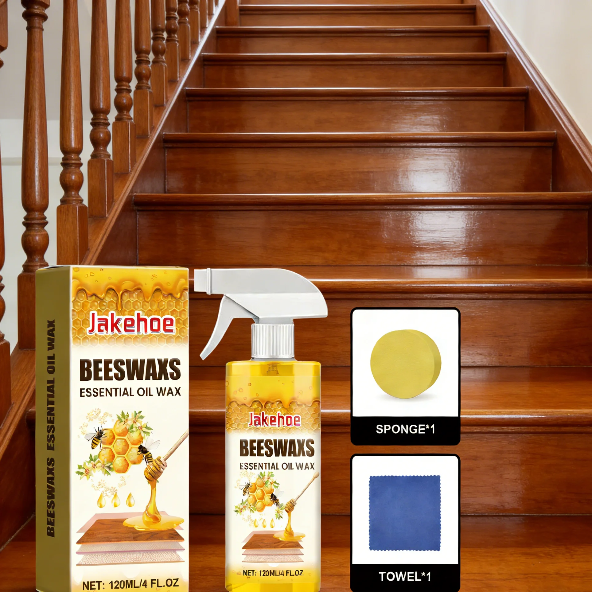 Woodworking Oil - Furniture Beeswax Polishing Spray Wood Nourishing