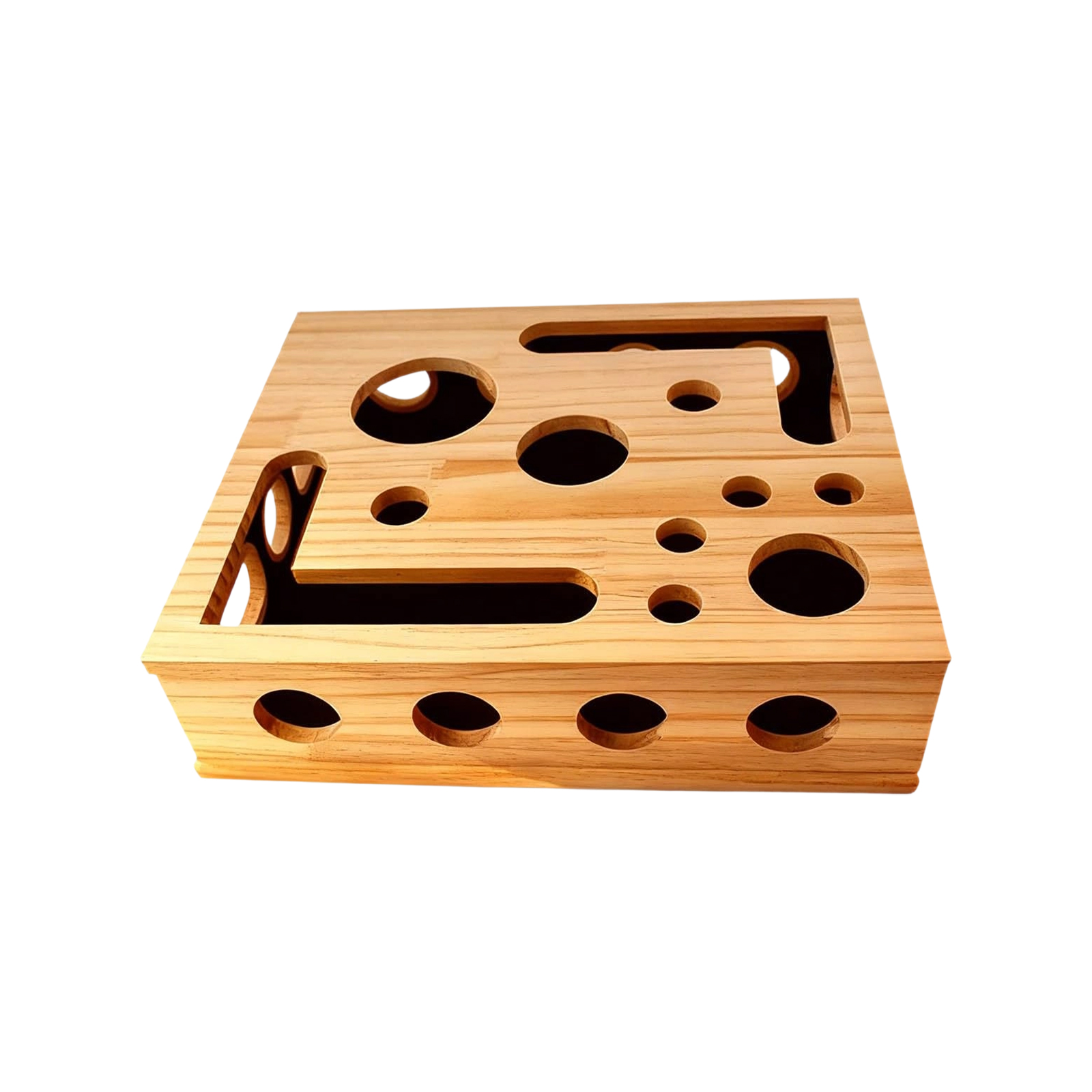 Woodworking Magazine - Cat Nail File Enrichment Box Wooden