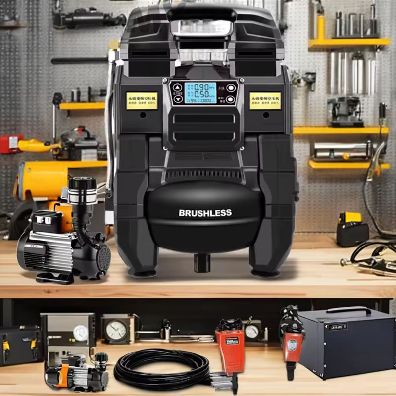 Woodworking Oil - Portable Small Oil-Free Air Compressor Woodworking