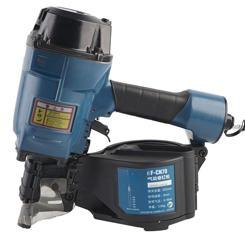 Woodworking Magazine - Pneumatic nail gun, large capacity magazine,
