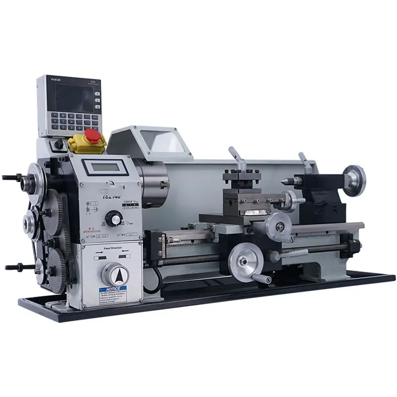 Woodworking Lathe Machine - New Electric Multifunctional CNC Lathe Micro-meter