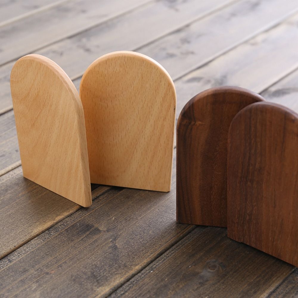 Woodworking Magazine - Display Holder Nature Wooden Bookends Beech