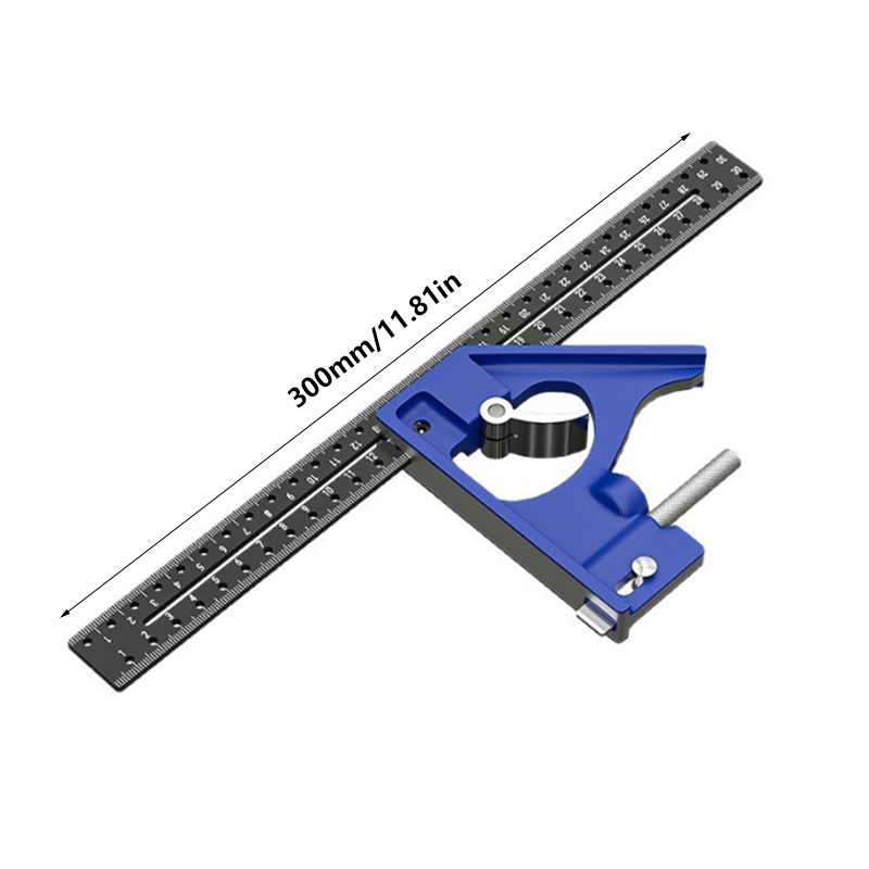 Woodworking Classes - 30CM Precision Marking Right Angle Ruler