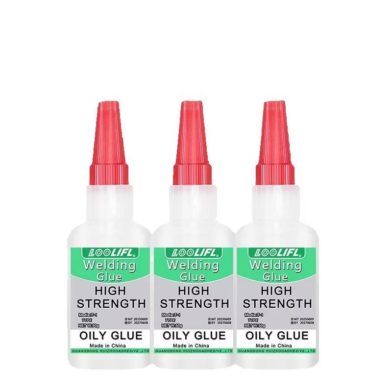 Woodworking Quick Glue - 3-pack of metal-bonding super glue, quick-drying