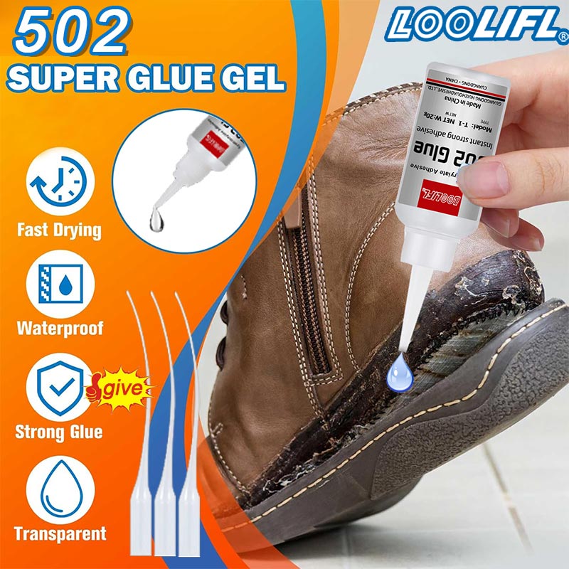 Woodworking Quick Glue - 1-3pcs,20ml,502 super glue, quick-drying cyanoacrylate glue,