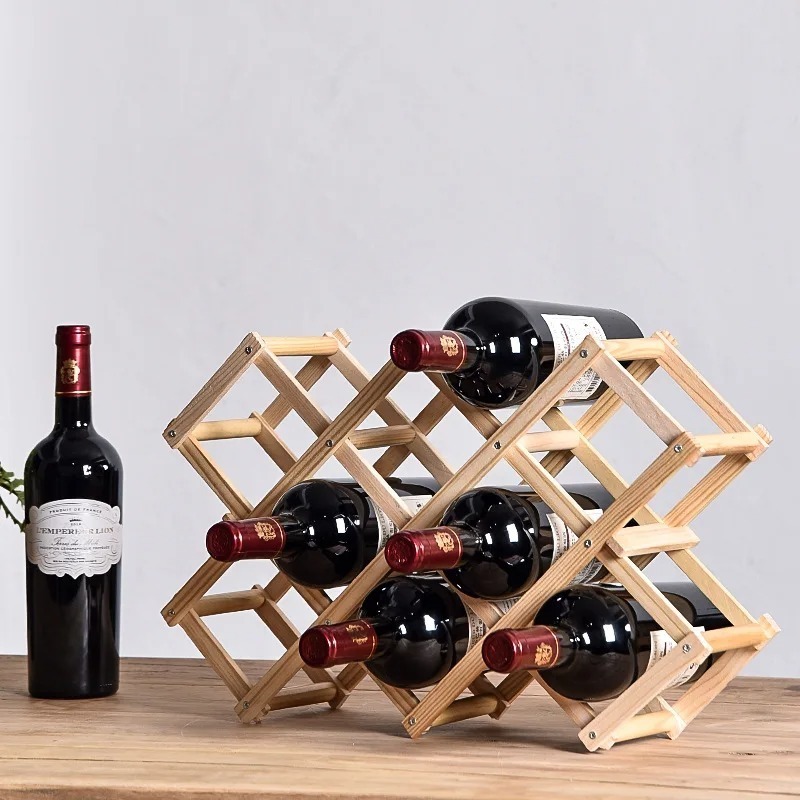 Woodworking Room - Stackable Wine Storage Shelves 3, 5,