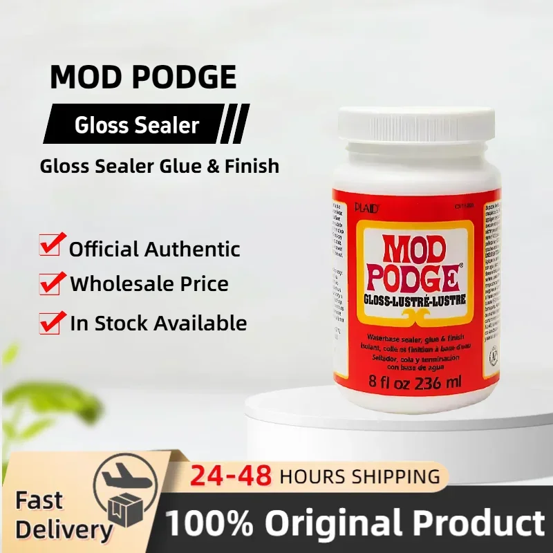Woodworking Quick Glue - Mod Podge Gloss Sealer Glue Finish