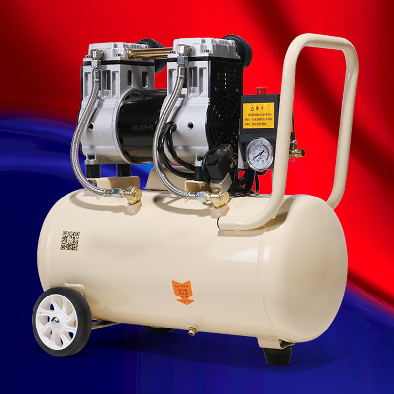 Woodworking Oil - 220V Small Air Compressor Oil-free Silent
