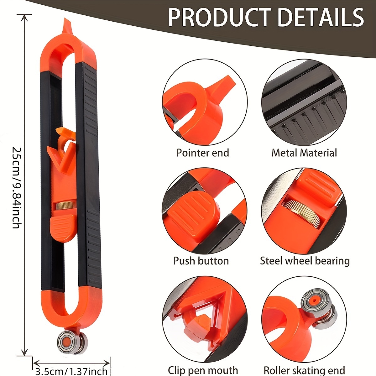 Contour Gauge Scribing Tool, P - Woodworking Company recension och pris