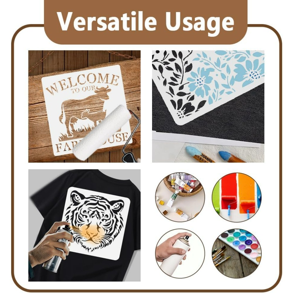 Dot Mandala Stencil Template 1 - Woodworking Room recension och pris
