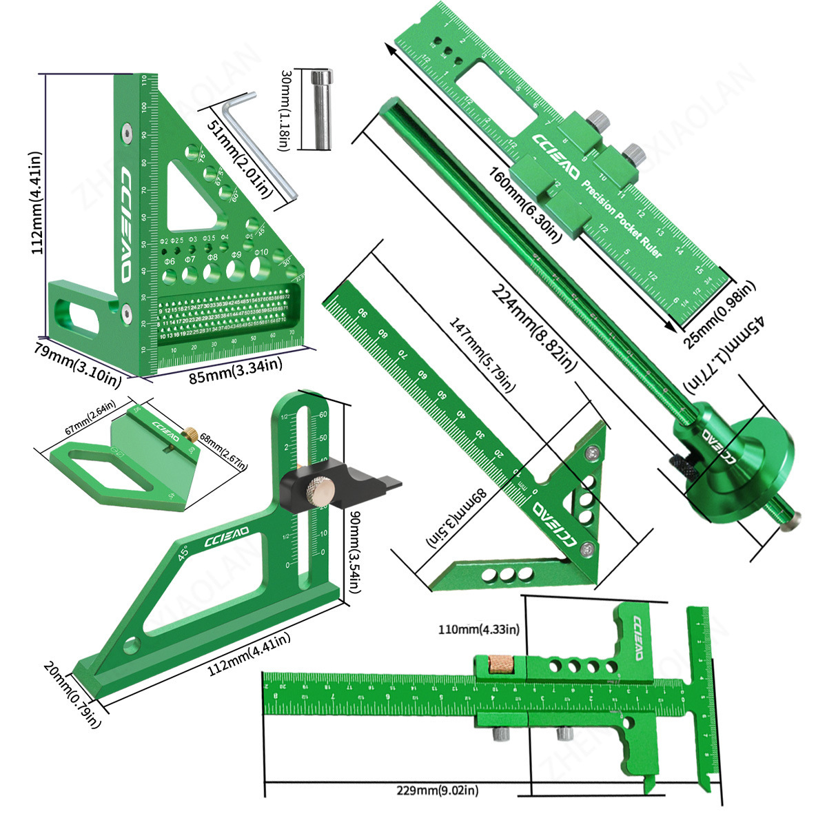 Woodworking measuring tool kit - Woodworking Plans Free recension och pris