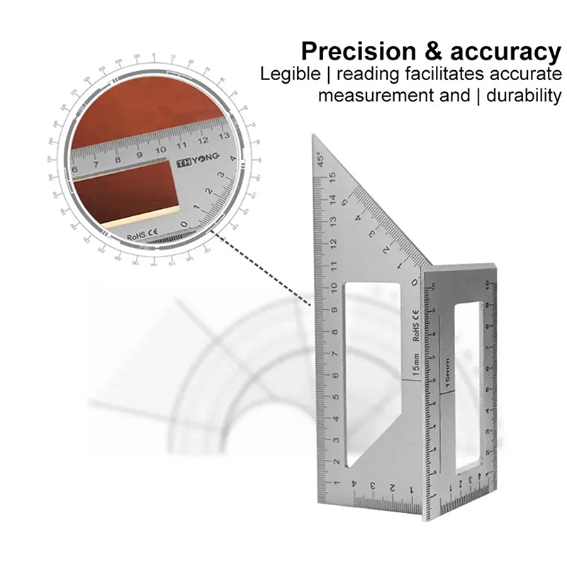 Multifunctional Angle Ruler 45 - Woodworking Classes recension och pris