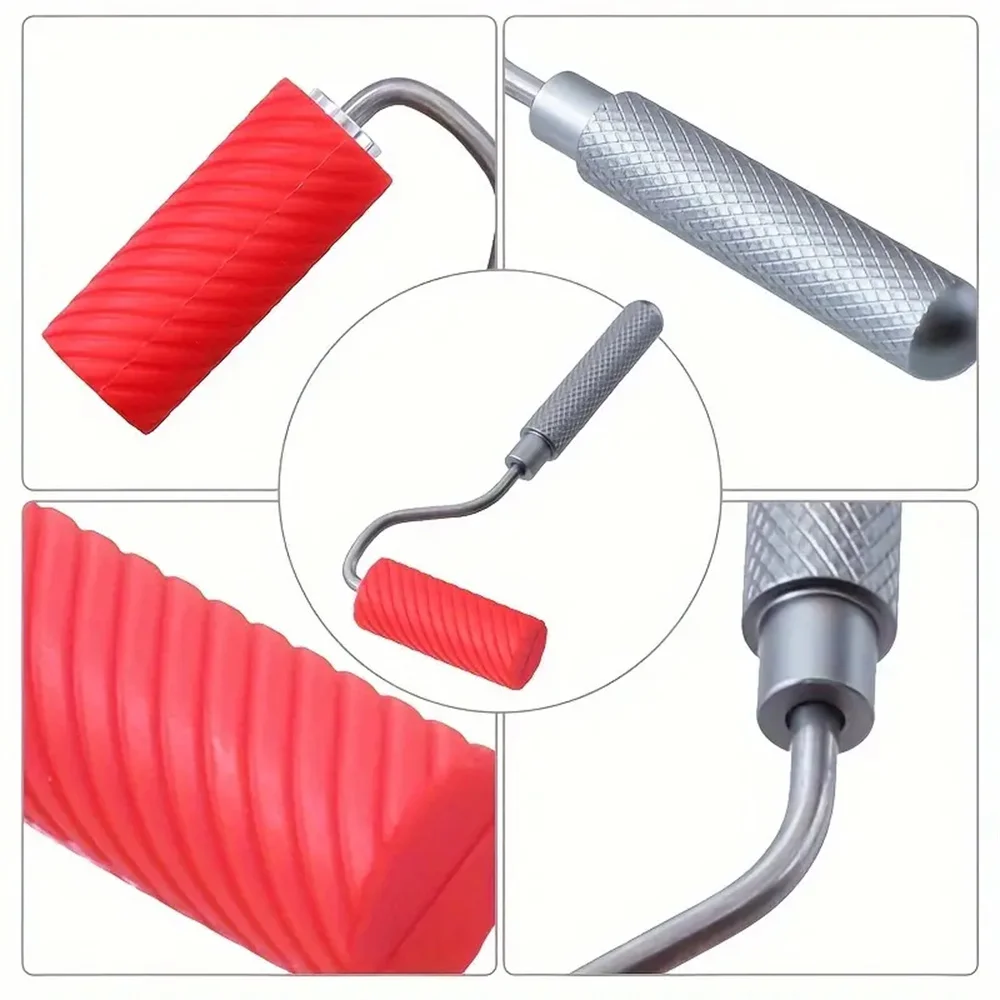 Silicone Glue Roller with Tray - Woodworking Glue Roller recension och pris
