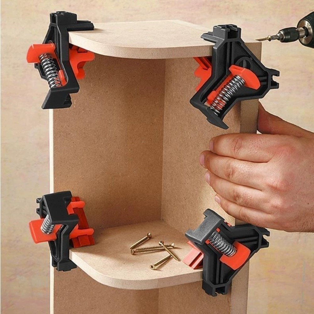 4pcs 90° Right Angle Clamp Fix - Woodworking Company recension och pris