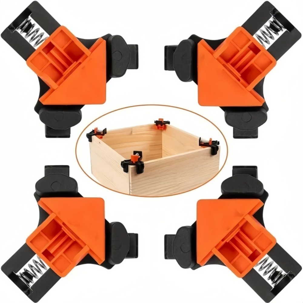 4pcs 90° Right Angle Clamp Fix - Woodworking Company recension och pris