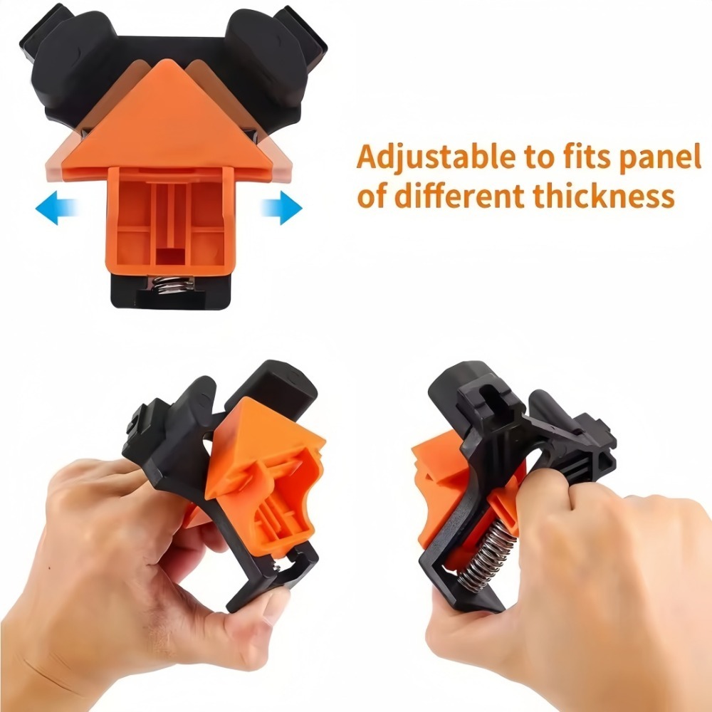 4pcs 90° Right Angle Clamp Fix - Woodworking Company recension och pris
