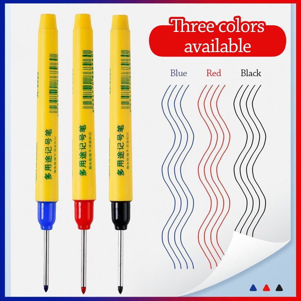 Oil-Based Long Head Markers 33 - Woodworking Oil recension och pris