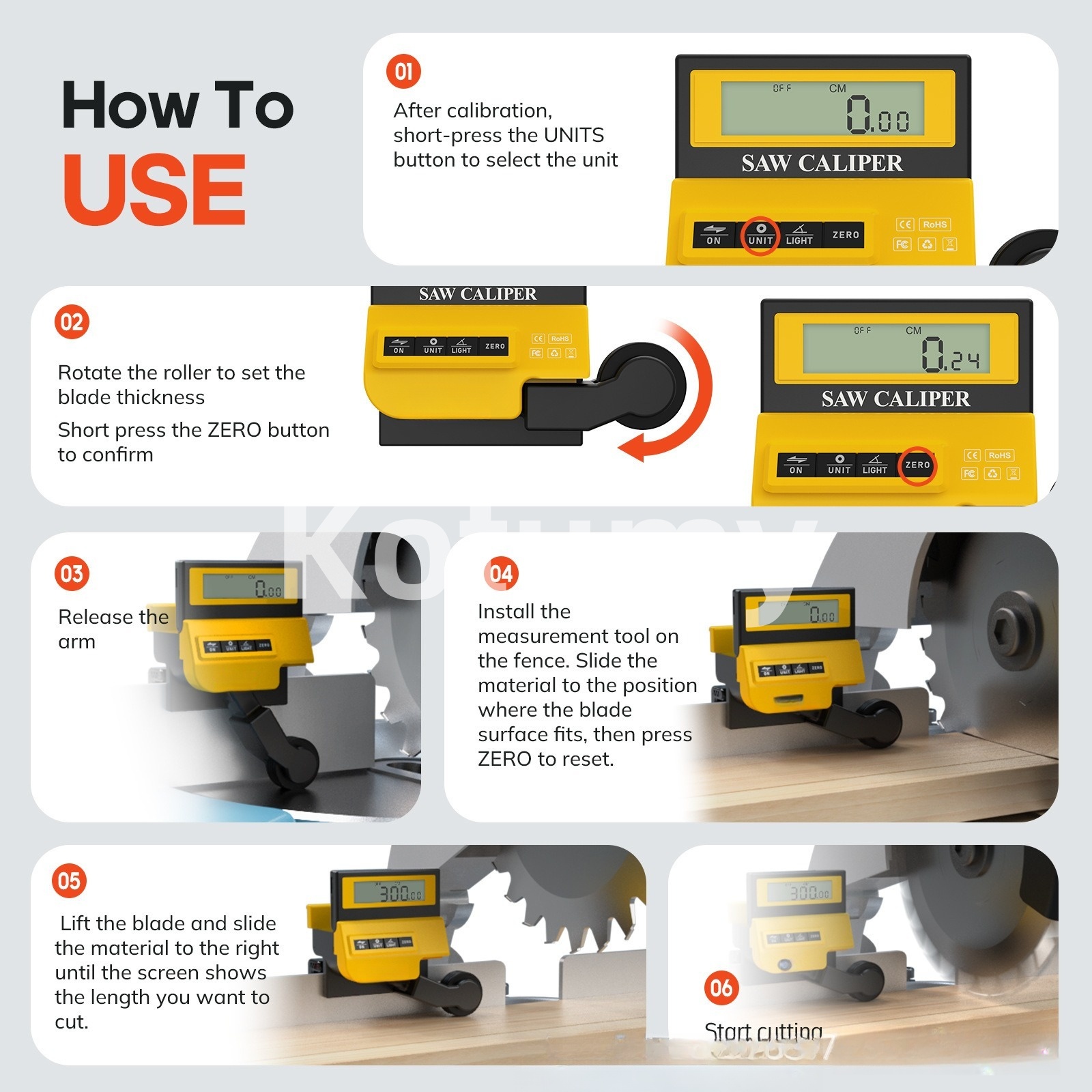 High Precision Digital Woodwor - Woodworking Tool recension och pris