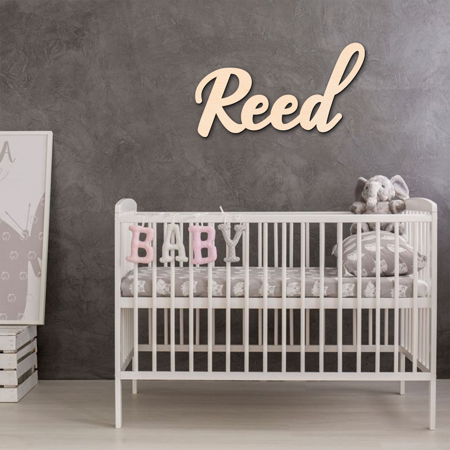 1pc personalized wooden surnam - Woodworking Room recension och pris