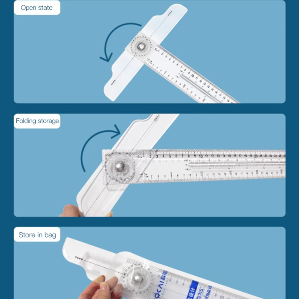 Dual-Sided T Square Ruler Clea - Woodworking Company recension och pris
