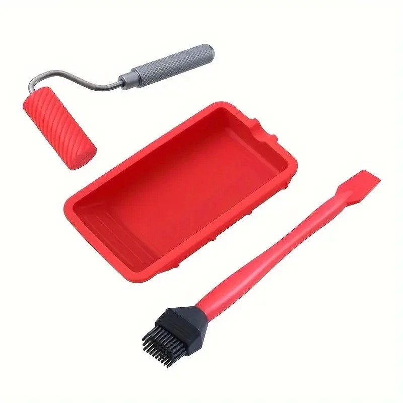 Tray brush glue tool silicone  - Woodworking Glue Roller recension och pris