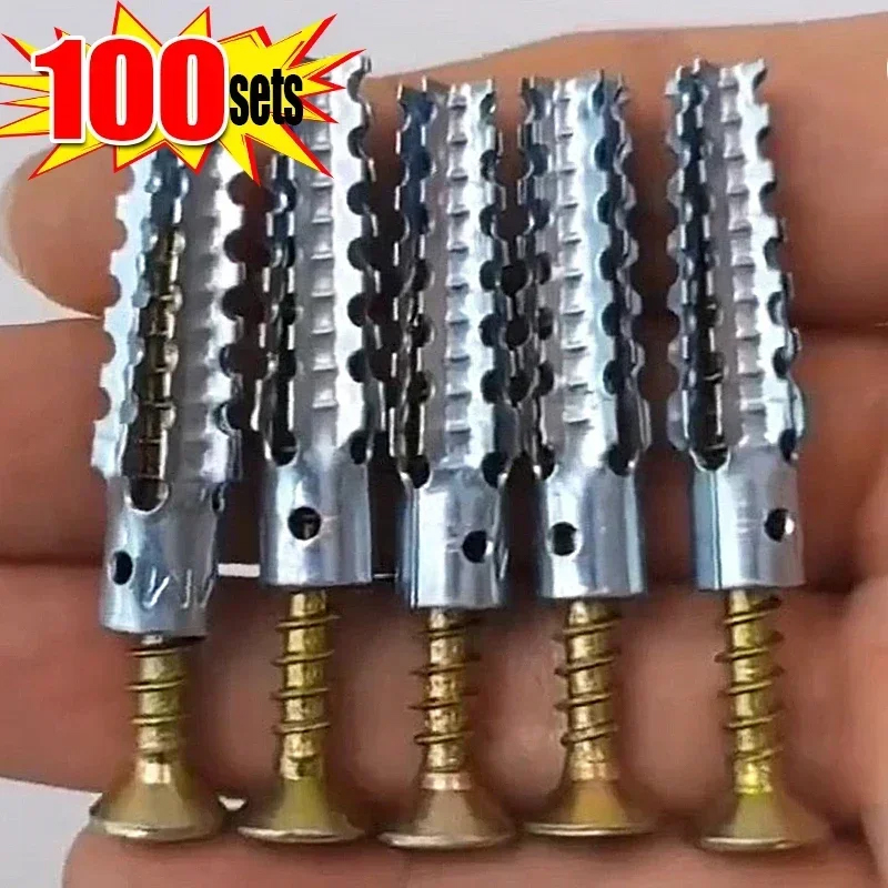 100sets M6 Metal Serrated Expa - Woodworking Youtube recension och pris