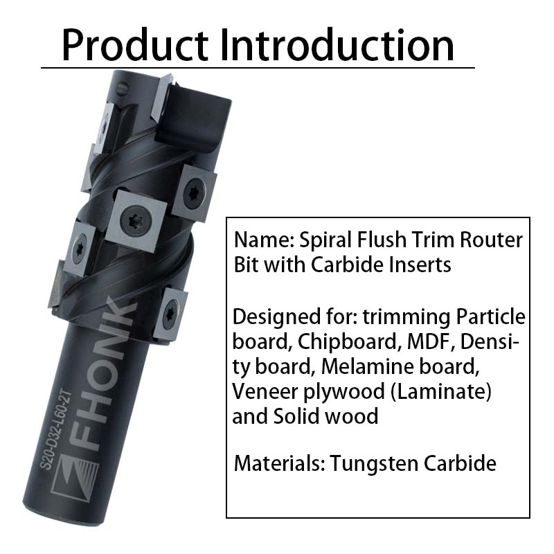 20mm Shank Flush Trim Router B - Woodworking Tool recension och pris