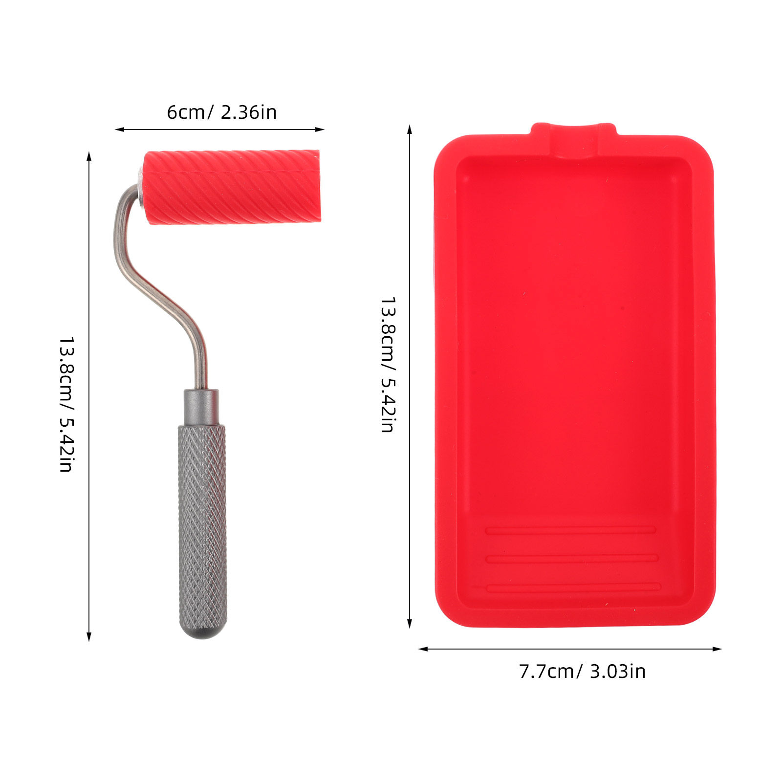 1 Set Non-stick Silicone Glue  - Woodworking Glue Roller recension och pris
