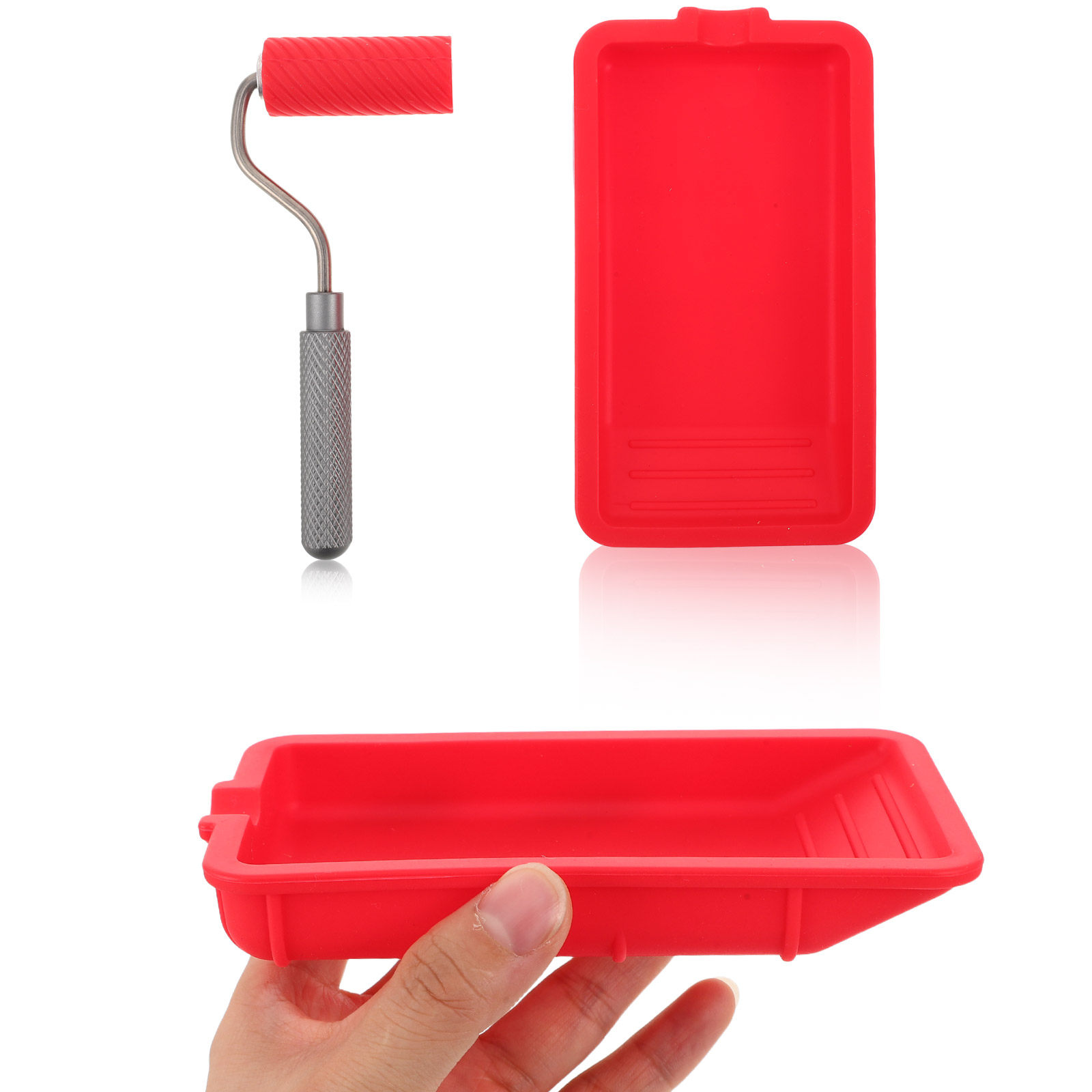 1 Set Non-stick Silicone Glue  - Woodworking Glue Roller recension och pris