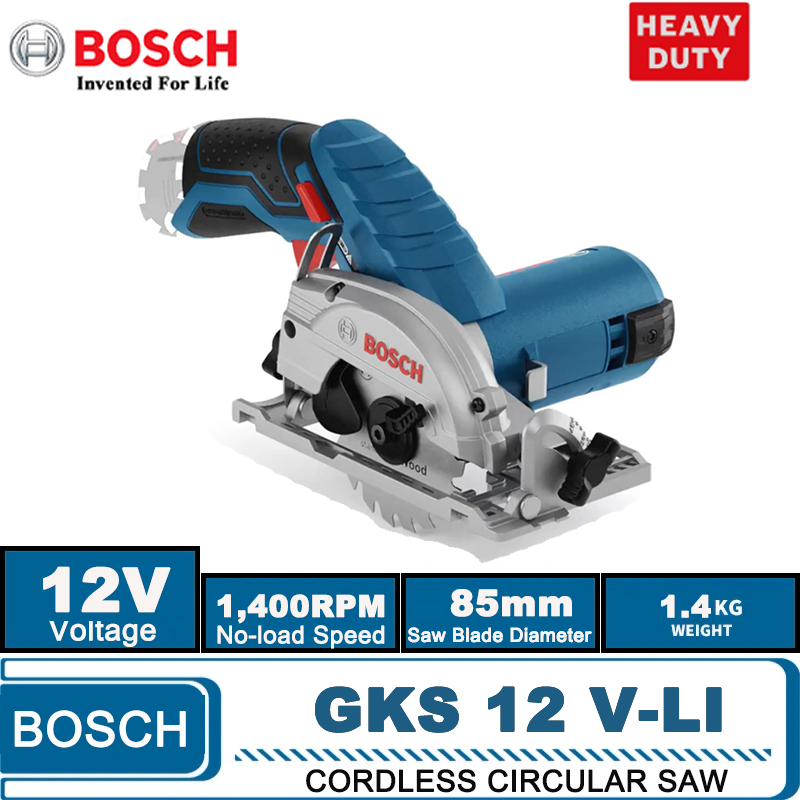 BOSCH GKS 12V-LI Electric Circ - Woodworking Saw recension och pris