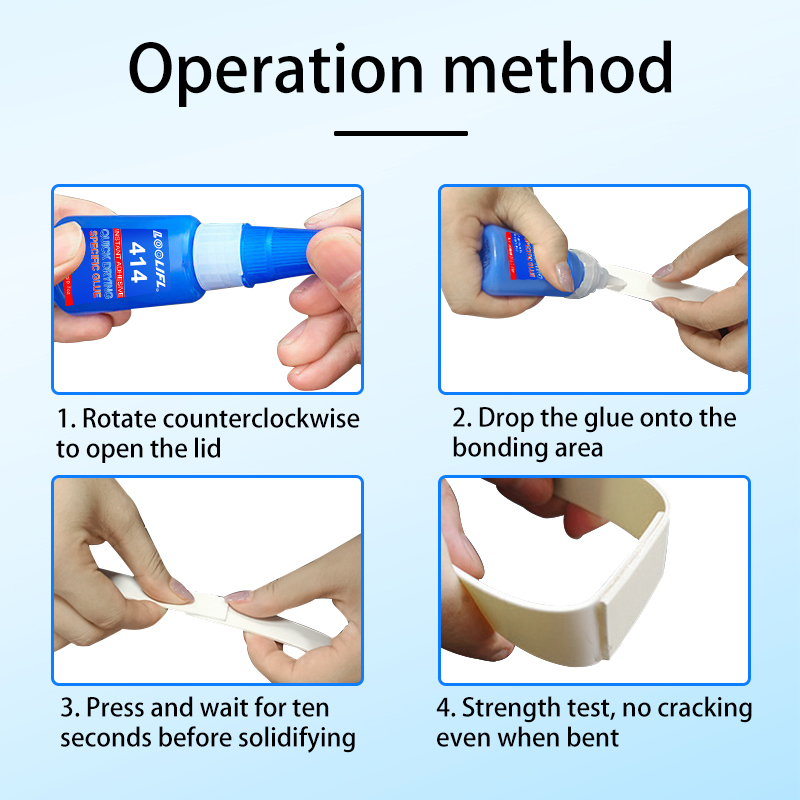 LOOLIFL 1-3pcs 414 Super Glue  - Woodworking Quick Glue recension och pris