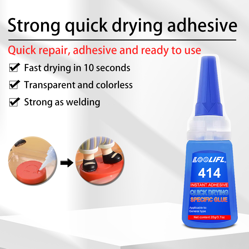 LOOLIFL 1-3pcs 414 Super Glue  - Woodworking Quick Glue recension och pris