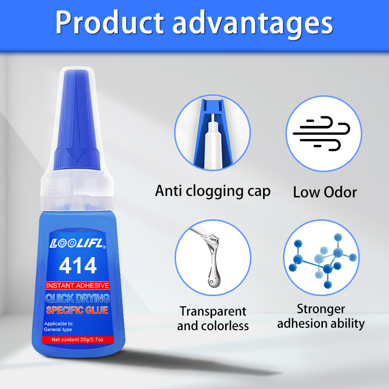 LOOLIFL 1-3pcs 414 Super Glue  - Woodworking Quick Glue recension och pris
