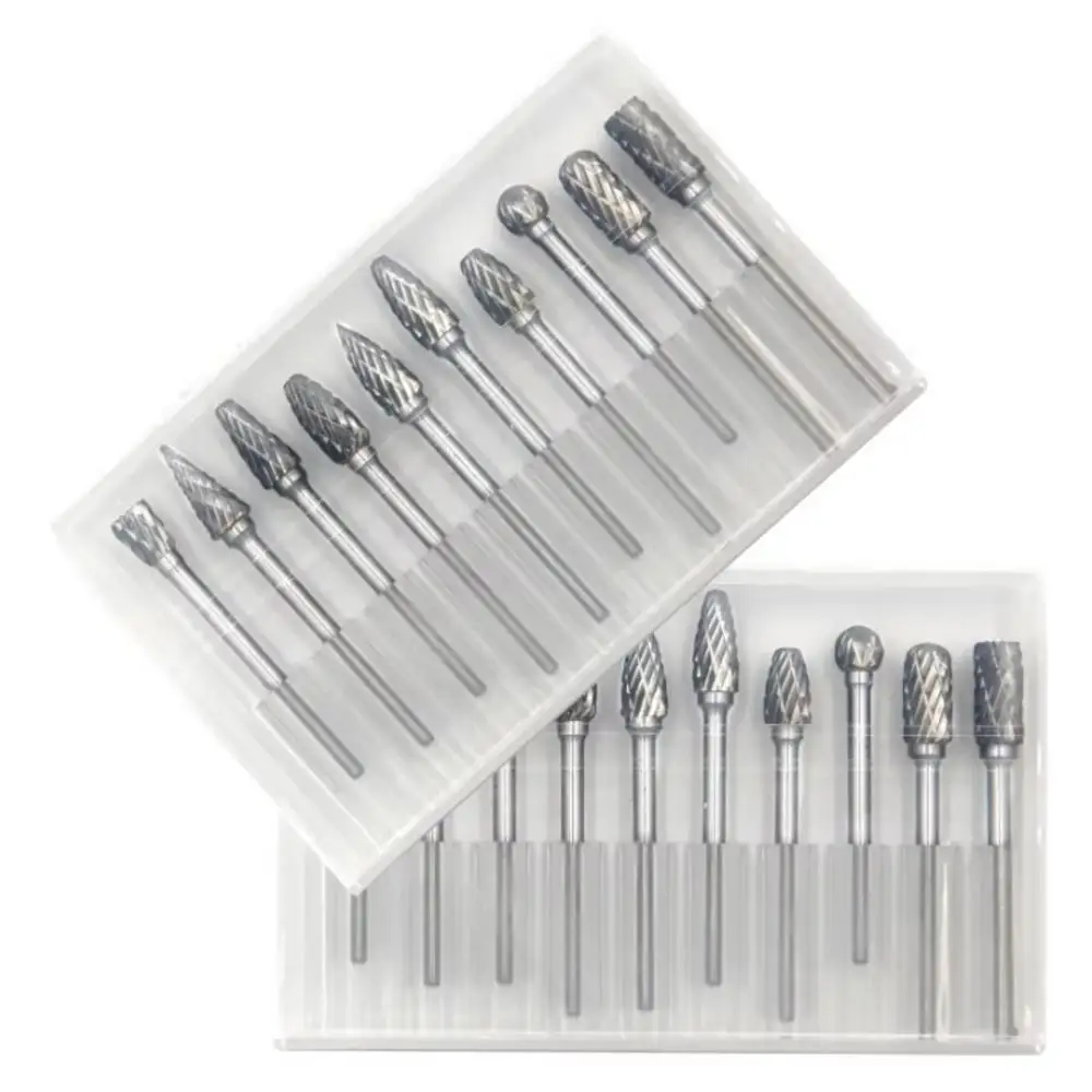 10PCS Carbide Rotary Burr Set  - Woodworking Jobs recension och pris