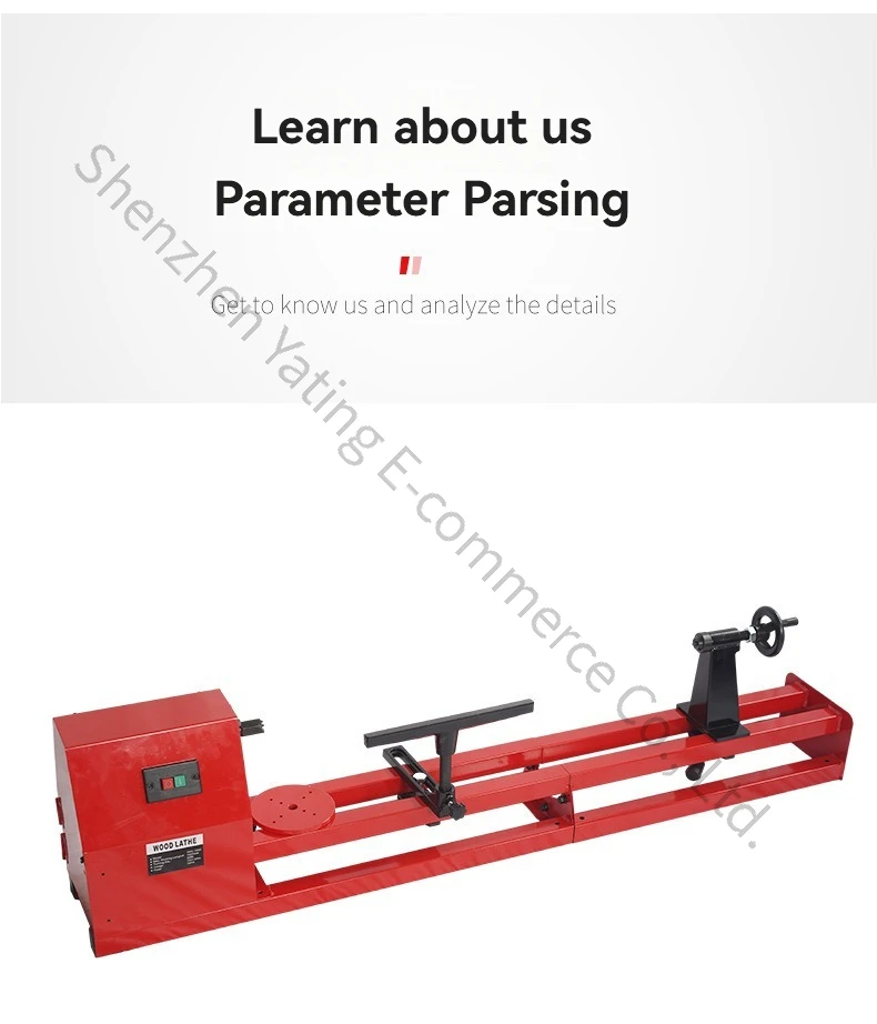 1pc Wood Lathe 220v Woodworkin - Woodworking Lathe Machine recension och pris