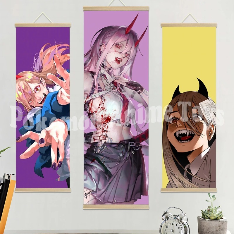 Chainsaw Man Anime Poster Wood - Woodworking Room recension och pris