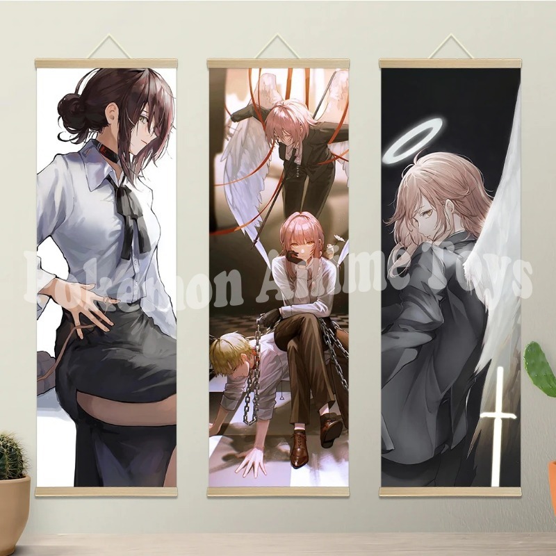 Chainsaw Man Anime Poster Wood - Woodworking Room recension och pris