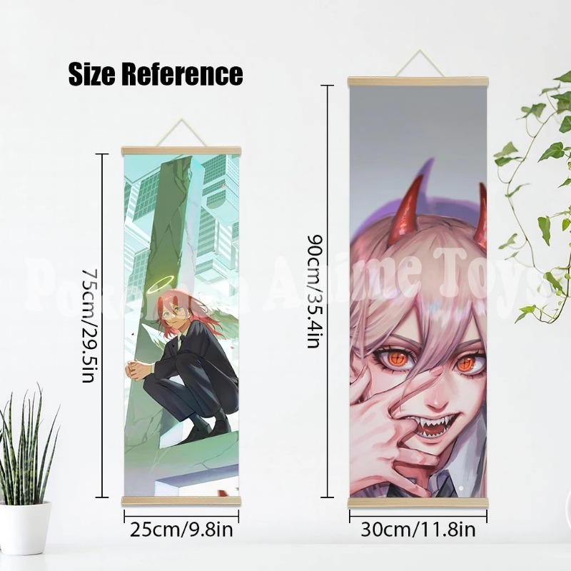 Chainsaw Man Anime Poster Wood - Woodworking Room recension och pris
