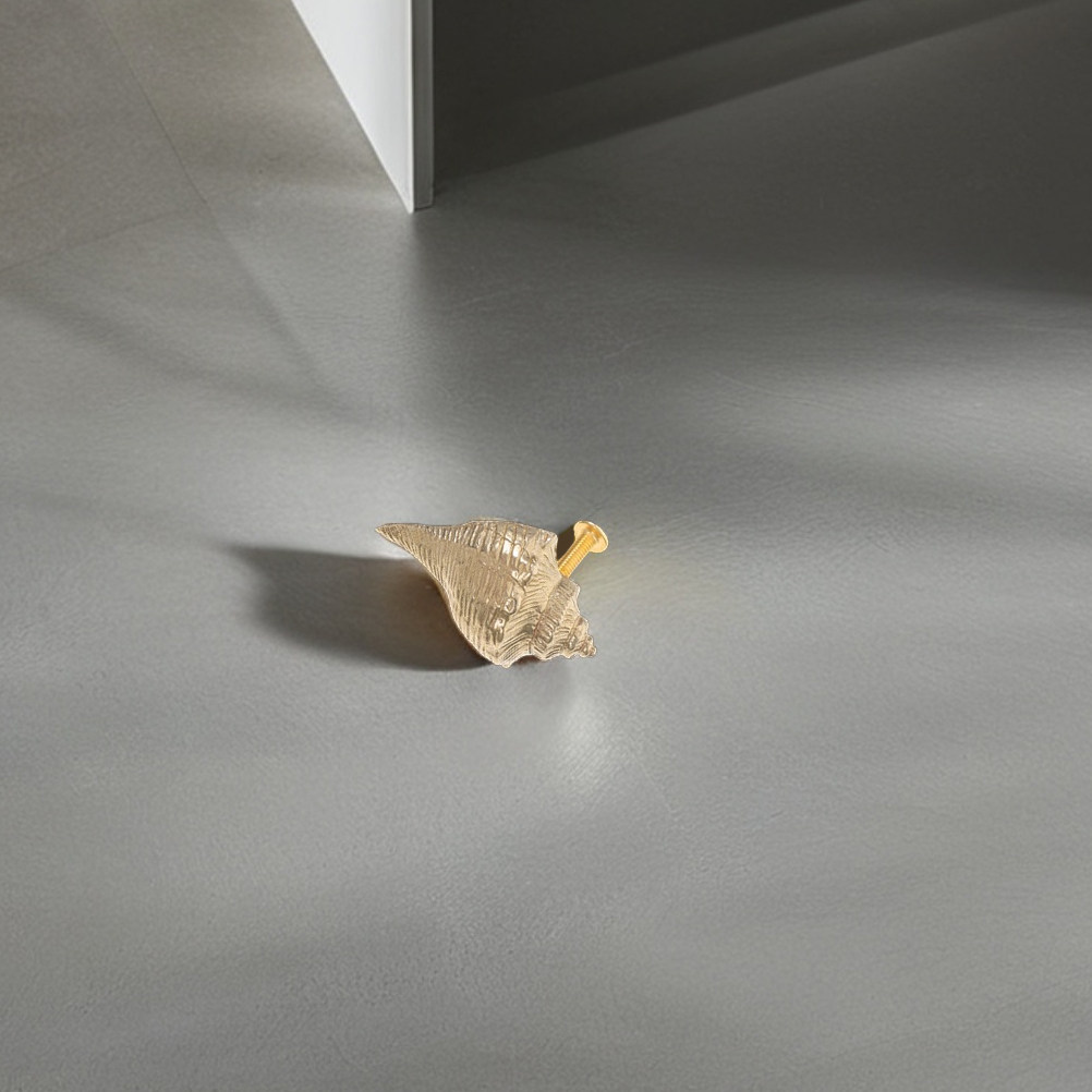 Brass Seashell Door Handle Oce - Woodworking Inspiration recension och pris