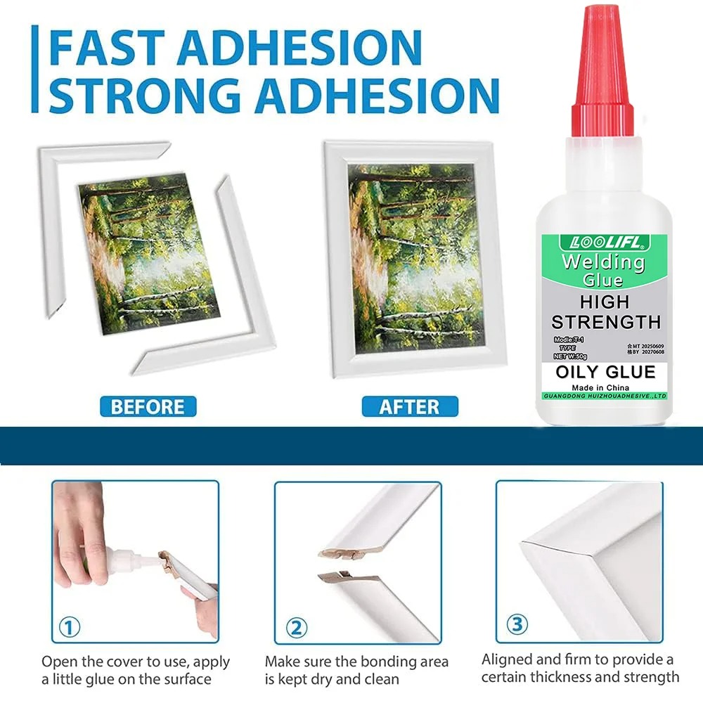3-pack of metal-bonding super  - Woodworking Quick Glue recension och pris