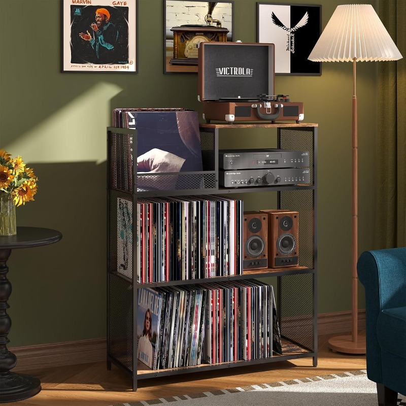Three-Tier Vinyl Record Player - Woodworking Magazine recension och pris