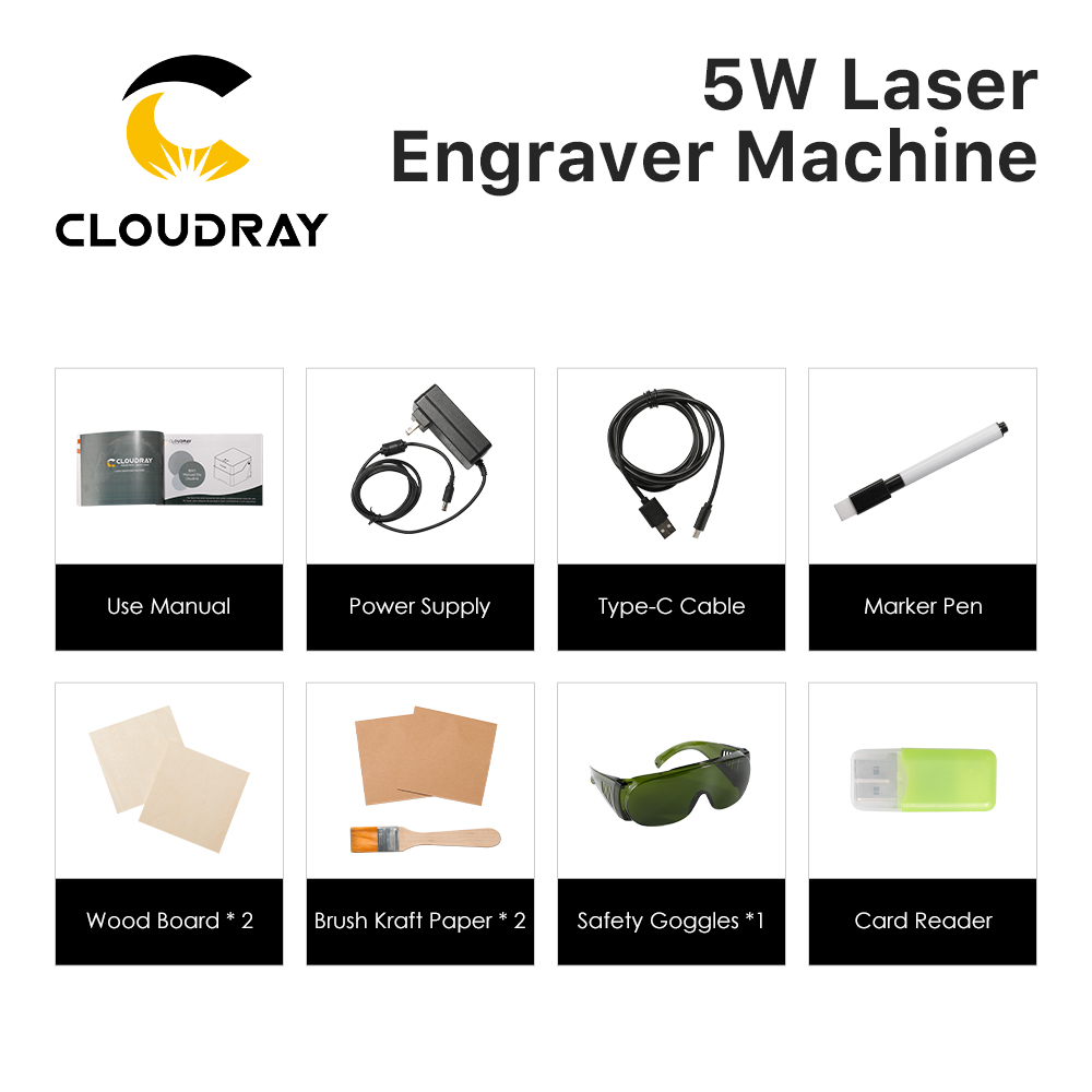 Cloudray Laser Engraver BM1 Ma - Woodworking Classes recension och pris