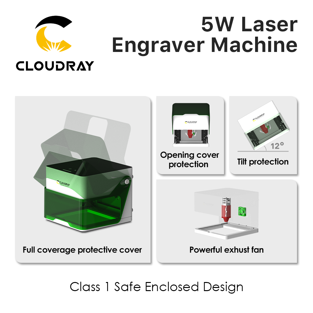 Cloudray Laser Engraver BM1 Ma - Woodworking Classes recension och pris