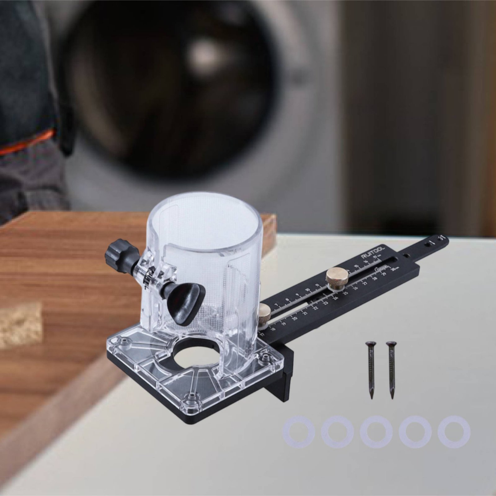 Router Circle Cutting Jig Mult - Woodworking Multi Tool recension och pris